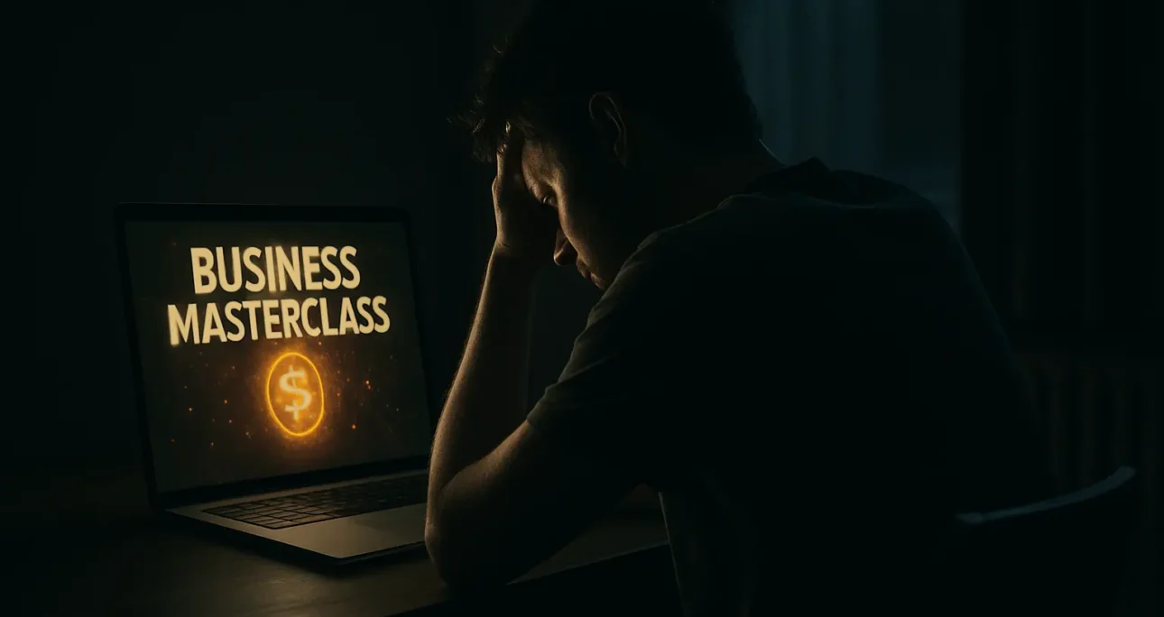 La mentira de los cursos para emprender: el negocio de vender humo